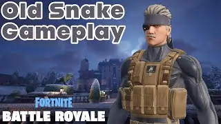 Old Snake Gameplay | Fortnite - No Commentary