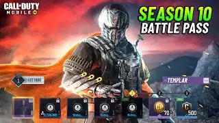 Season 10 Battle Pass Characters & Guns COD Mobile - 4TH Anniversary BP CODM