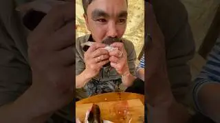 Корякский Сникерс,или кушаем голову Кижуча. 