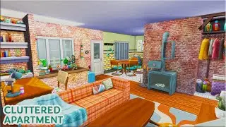 Cluttered Family Apartment | Sims 4 Speed Build