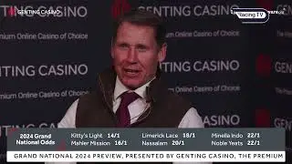 Richard Johnson previews the 2024 Grand National with Rishi Persad,Aly Vance,grand national