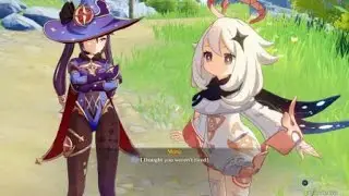 Genshin Impact - Mona, shush and help!