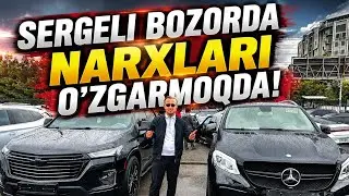 ‼️Inomarka Narxlari O’zgarmoqda🔥Sergeli  Moshina Bozori Narxlari 10-May 2026 yil.