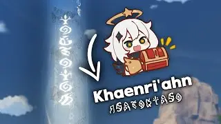 About Teyvat's treasures... (Khaenri'ahn language and Paimon)