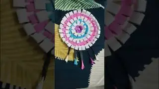Easy homemade wall hanging  