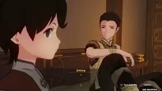 Baizhu and Hu Tao interaction (Baizhu's Story Quest) | Genshin Impact