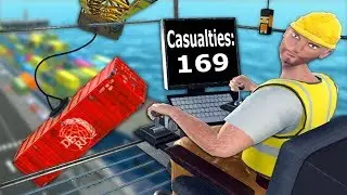 A Totally Normal Human Working His Human Job - Human Simulator