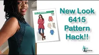 New Look 6415 Pattern Hack and Nude Lingerie Set