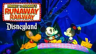 NEW Mickey & Minnie's Runaway Railway FULL Ride POV [4K]  Disneyland - Mickey's ToonTown