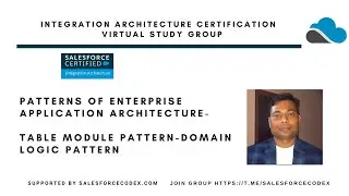 Table Module Pattern | Domain Logic Pattern | Patterns of Enterprise Application Architecture