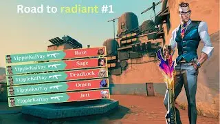 I CANT BELIVE I CLUTCHED THIS!!! | Chamber gameplay | Road to radiant #1