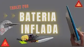 batería inflada Tablet spc #bateria #bateriadelitio #repair