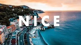 Nice, France on Sony A7s and DJI Mavic Pro / Ницца, Франция с дрона. Лазурный берег