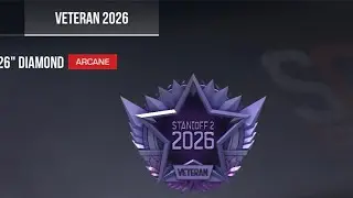 Standoff 2 I Got My 2026 Veteran Medal Arcane