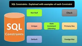 Concept of Constraints in SQL | Explained all constraints individually with examples in Hindi