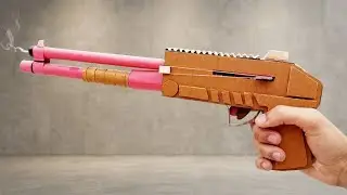 How To Make a Shotgun From Cardboard | DIY Cardboard Creativity