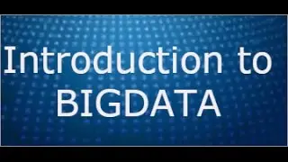 introduction to bigdata, what is bigdata, bigdata characteristics
