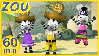 Zou in English 🏏 KIDS GAMES ⛵️ 60 min COMPILATION | Cartoons