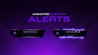 Animated Twitch Stream Alerts Template