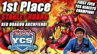 Yu-Gi-Oh! Genesys YCS Columbus 1st Place: Red Dragon Archfiend Deck Profile [Stanley Huang] Ohio