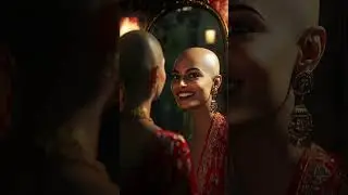 Indian Girl's Bald Decision: Shaving Her Head | #Headshave #Bald #Girl