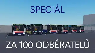 Speciál za 100 odběratelů | Mladá Boleslav Bus Sim | Ukázky autobusů Mercedes-Benz Citaro + jízda