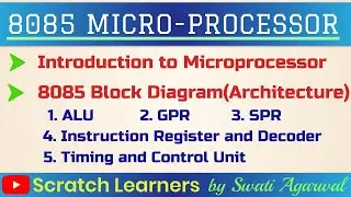 Block Diagram of 8085|8085 Microprocessor|8085 Architecture|8085 block diagram|Architecture of 8085