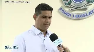 Creone Silva vereador eleito em Cachoeiro. ​⁠@OlhoaOlhocomCidaCampos