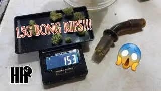 1.5G BONG RIP!!! w/Joshy J + J Spinny | Breaking In The New Bong