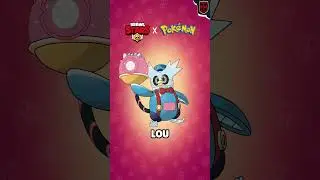 Si los Brawlers fuesen Pokemon PARTE 4 #brawlstars #pokemon #cartoon  #characterdesign  #dibujo
