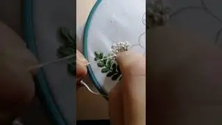 French knot embroidery for beginner tutorial