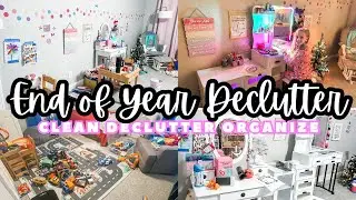 END OF YEAR DECLUTTER AND ORGANIZE | DECLUTTERING OUR WAY TO CHRISTMAS