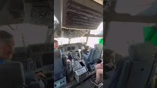 Inside C-17 COCKPIT