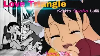 Love Triangle:  Nobita Shizuka Lulili || Hindi vs Punjabi sad mashup ||Doraemon song