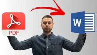 How to Convert PDF to Word WITHOUT PROGRAMS in 1 Minute!