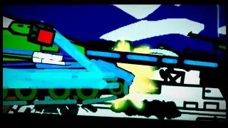 реактивный обьект-277(р) (мультики про танки)