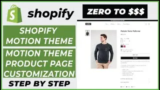 Shopify Motion Theme Customization | Motion Theme Product Page Customization | Ecomm Hacks