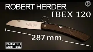 Ibex 120 mit Ratchet Lock - Der riesige ratschende Steinbock von Robert Herder Windmühlenmesser