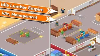 Idle Lumber Empire - Noob vs Pro 🦝 | Timber Factory Tycoon [07/2022]
