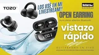 TOZO OpenEarRing | Estoy usando estos auriculares deportivos que no te aislan | GuitarraMX