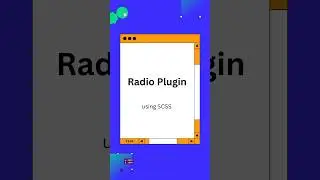 Radio Plugin using SCSS #css #trending #new #instagram #viral #webdeveloper #scss#coding