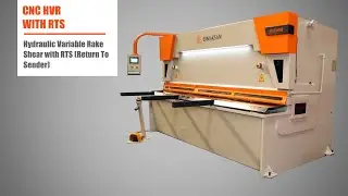 ERMAKSAN CNC HVR - Hydraulic Variable Rake Shear with RTS (Return To Sender)