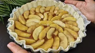 If you have apples and puff pastry, try this delicious dessert.