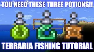 Terraria Fishing Potions - How To Craft And Use 