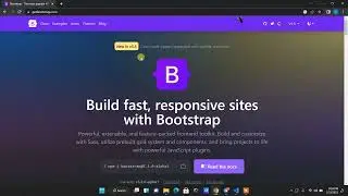 14-dars.  Bootstrap | Bootstrap 5.3 | Bootstrapga kirish | Alicoder | alicoder.uz
