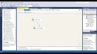 Flat File as SOURCE and TARGET in SSIS