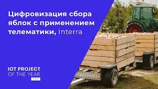 Цифровизация сбора яблок с применением телематики в России