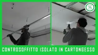 CONTROSOFFITTO ISOLATO IN CARTONGESSO