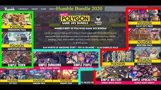Feb 2020 Humble bundle Low Poly UE4 n Unity