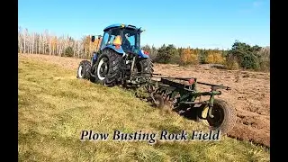 Moldboard Plowing Our Rockiest Field